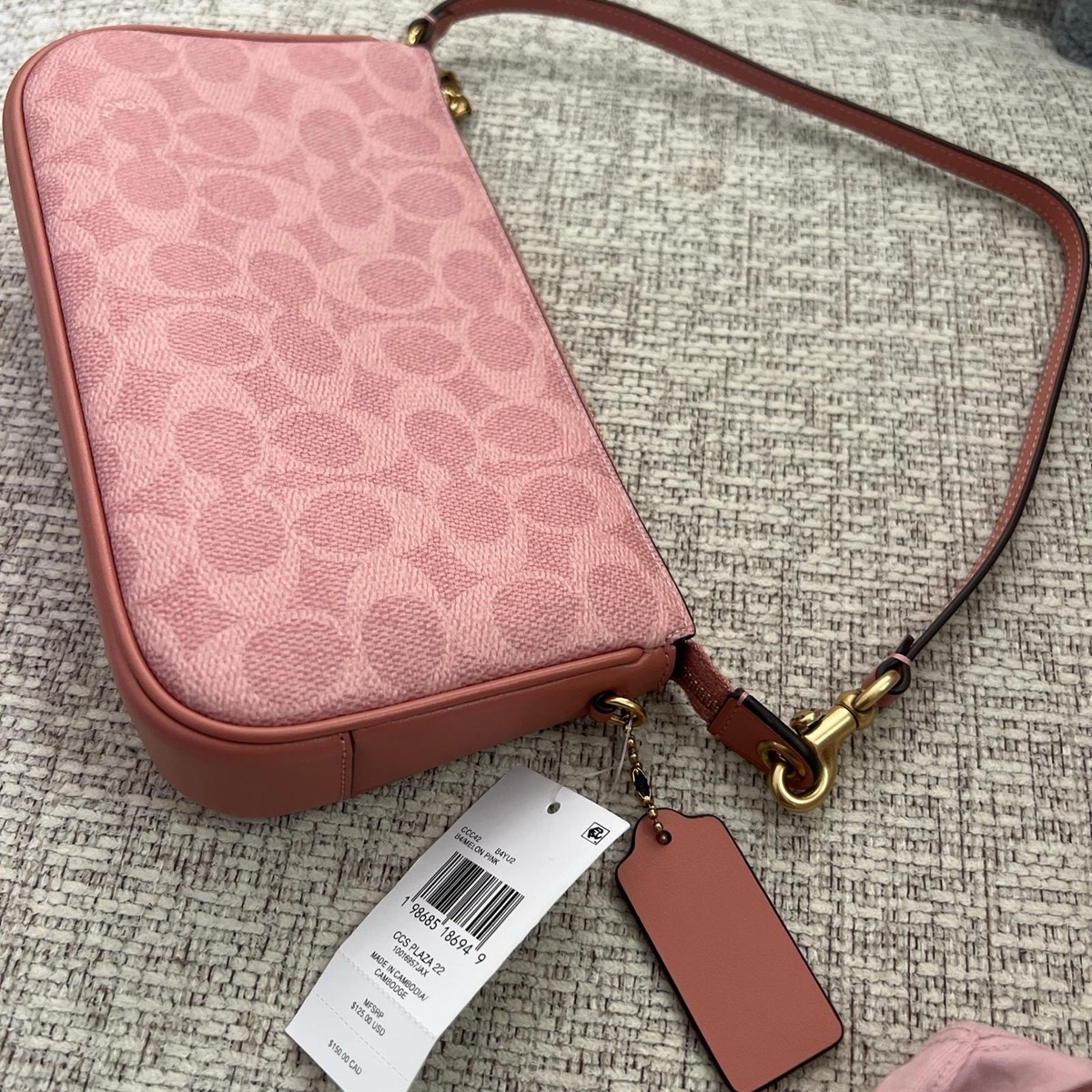  Túi Nữ Coach Plaza Bag 'Pink' 