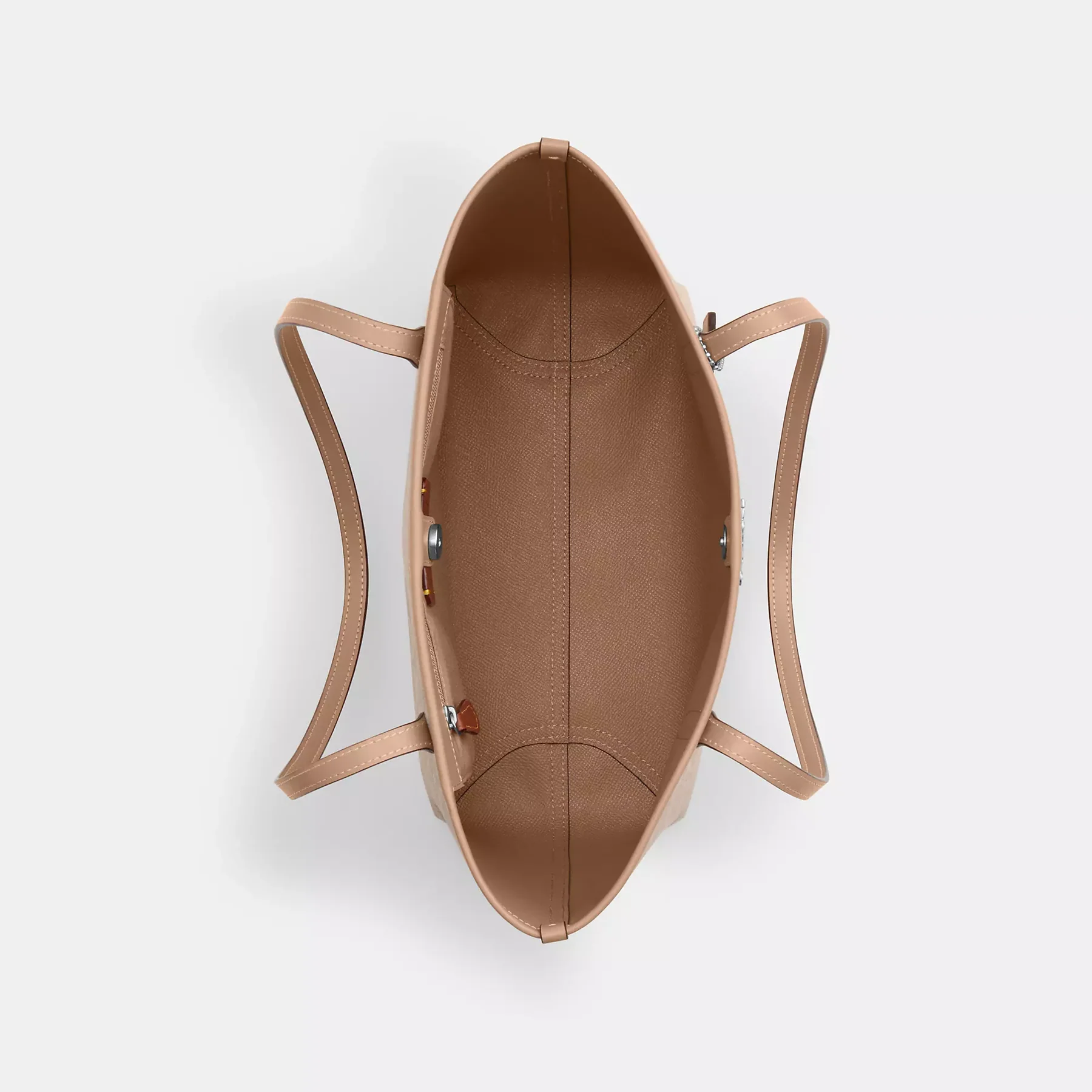  Túi Nữ Coach Medium City Tote Signature Canvas 'Beige' 