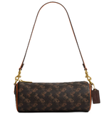  Túi Nữ Coach Barrel Bag Horse Carriage 'Brown' 