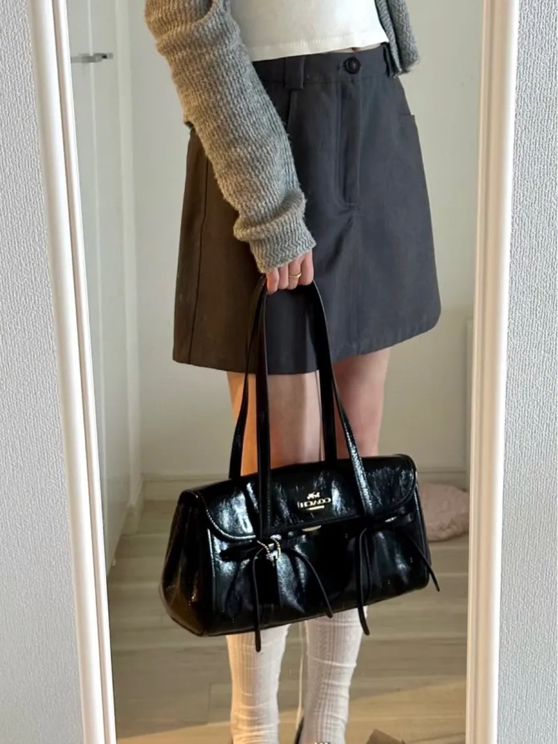  Túi Nữ Coach Bridget Flap Shoulder Bag 'Black' 