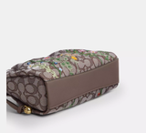  Túi Nữ Coach Faye Signature Jacquard ‘Oak Multi’ 