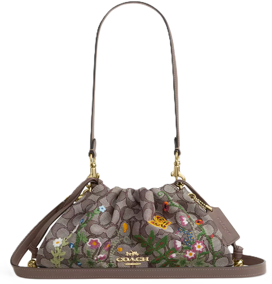  Túi Nữ Coach Faye Signature Jacquard ‘Oak Multi’ 
