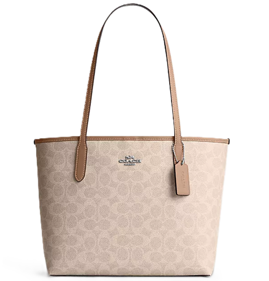  Túi Nữ Coach City Tote Signature Canvas 'Pink' 