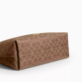  Túi Nữ Coach Laurel Shoulder Signature Canvas ‘Brown' 