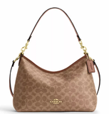  Túi Nữ Coach Laurel Shoulder Signature Canvas ‘Brown' 