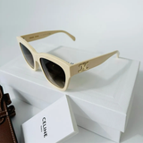  Kính Nữ Celine Triomphe 09 Sunglasses 'White' 