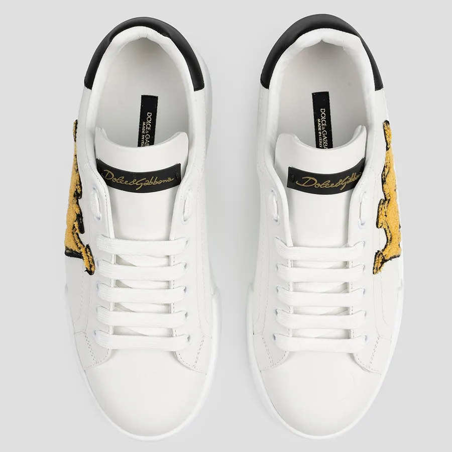  Giày Nam Dolce & Gabbana &G Logo Royal 'White' 