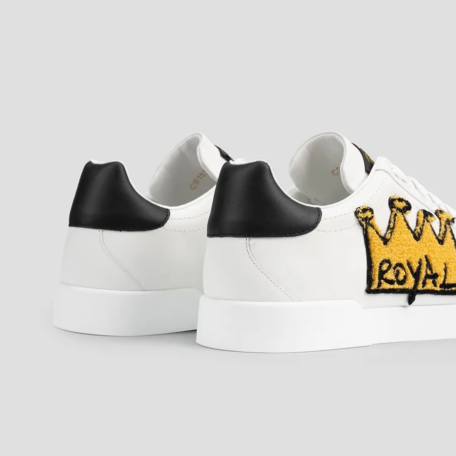  Giày Nam Dolce & Gabbana &G Logo Royal 'White' 