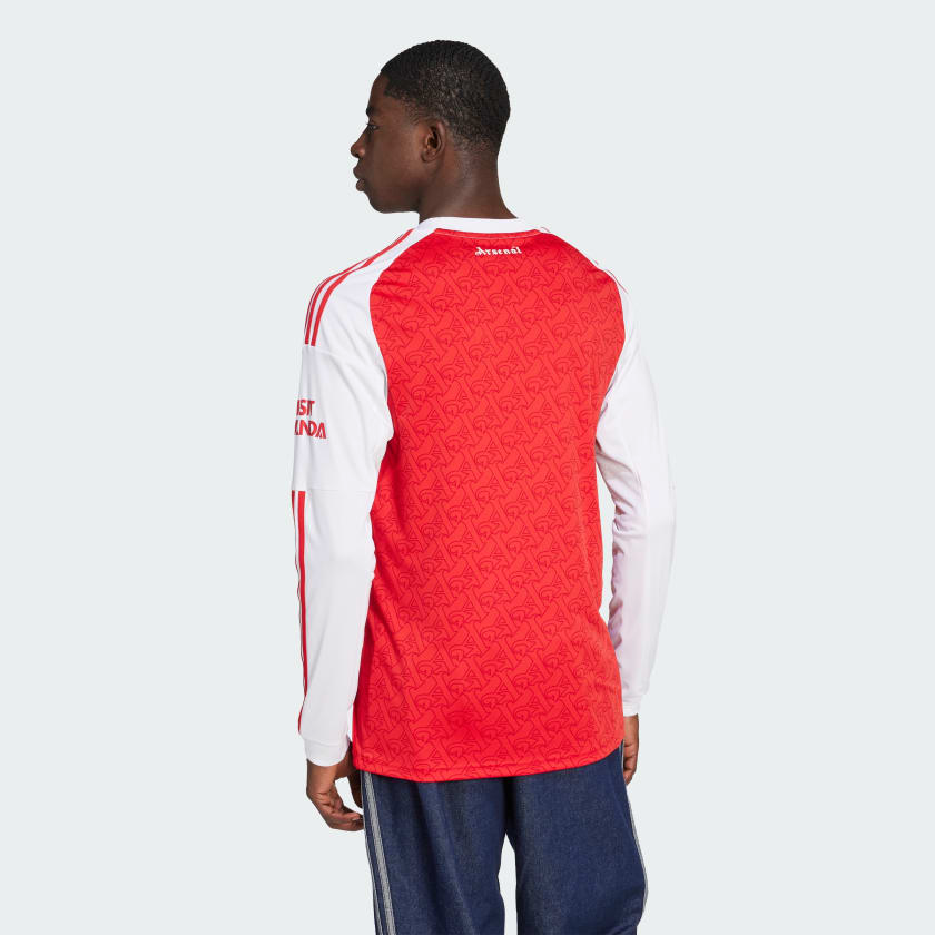  Áo Adidas Arsenal 25/26 Long Sleeve Home Jersey 'Red White' 