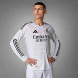  Áo Adidas Real Madrid 24/25 Long Sleeve Home Jersey 'White' 