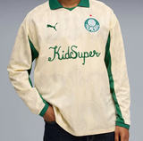  Áo Puma Palmeiras x KidSuper LS Retro 'Alpine Snow Vine' 
