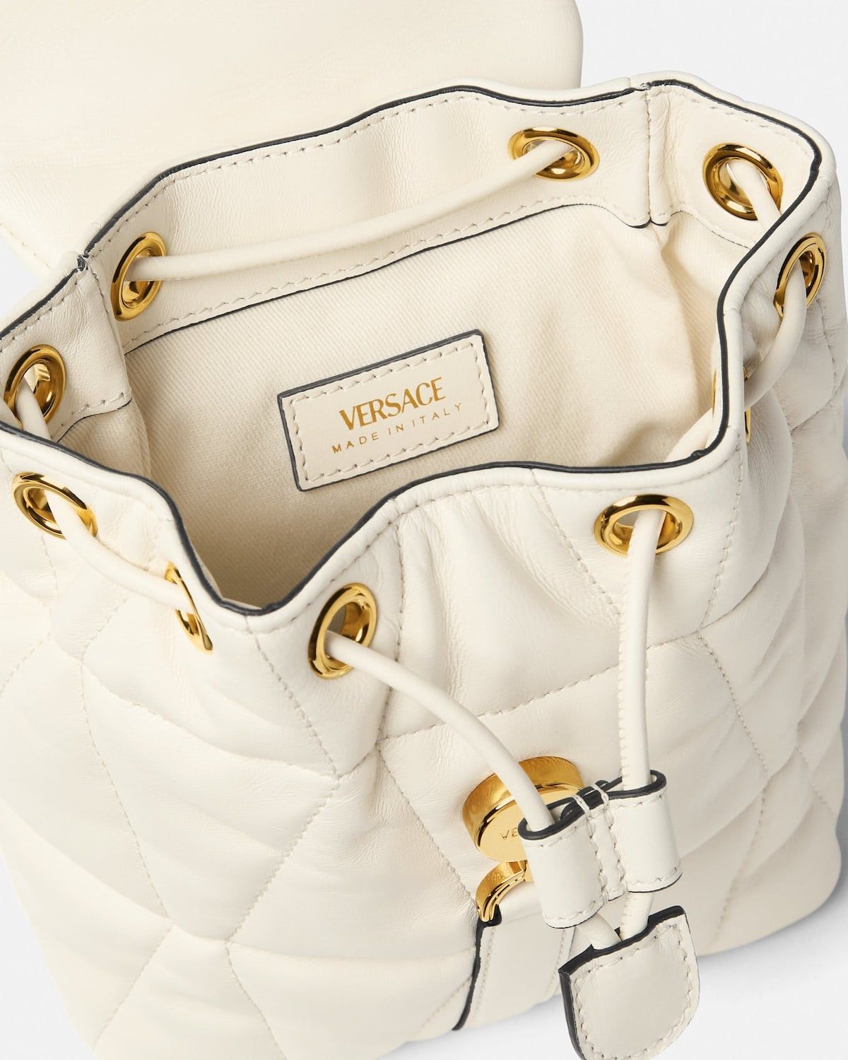  Balo Nữ Versace Kleio Nappa Backpack 'White' 