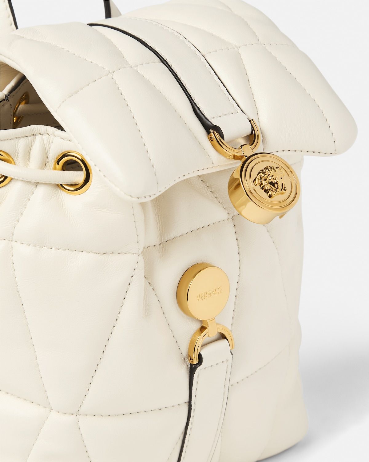  Balo Nữ Versace Kleio Nappa Backpack 'White' 