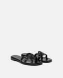  Dép Nữ Versace Medusa 95 Patent Sandals 'Black' 