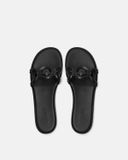  Dép Nữ Versace Medusa 95 Patent Sandals 'Black' 