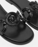  Dép Nữ Versace Medusa 95 Patent Sandals 'Black' 