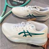  Giày Nam Asics Gel-Resolution X 'White Pitch Green' 