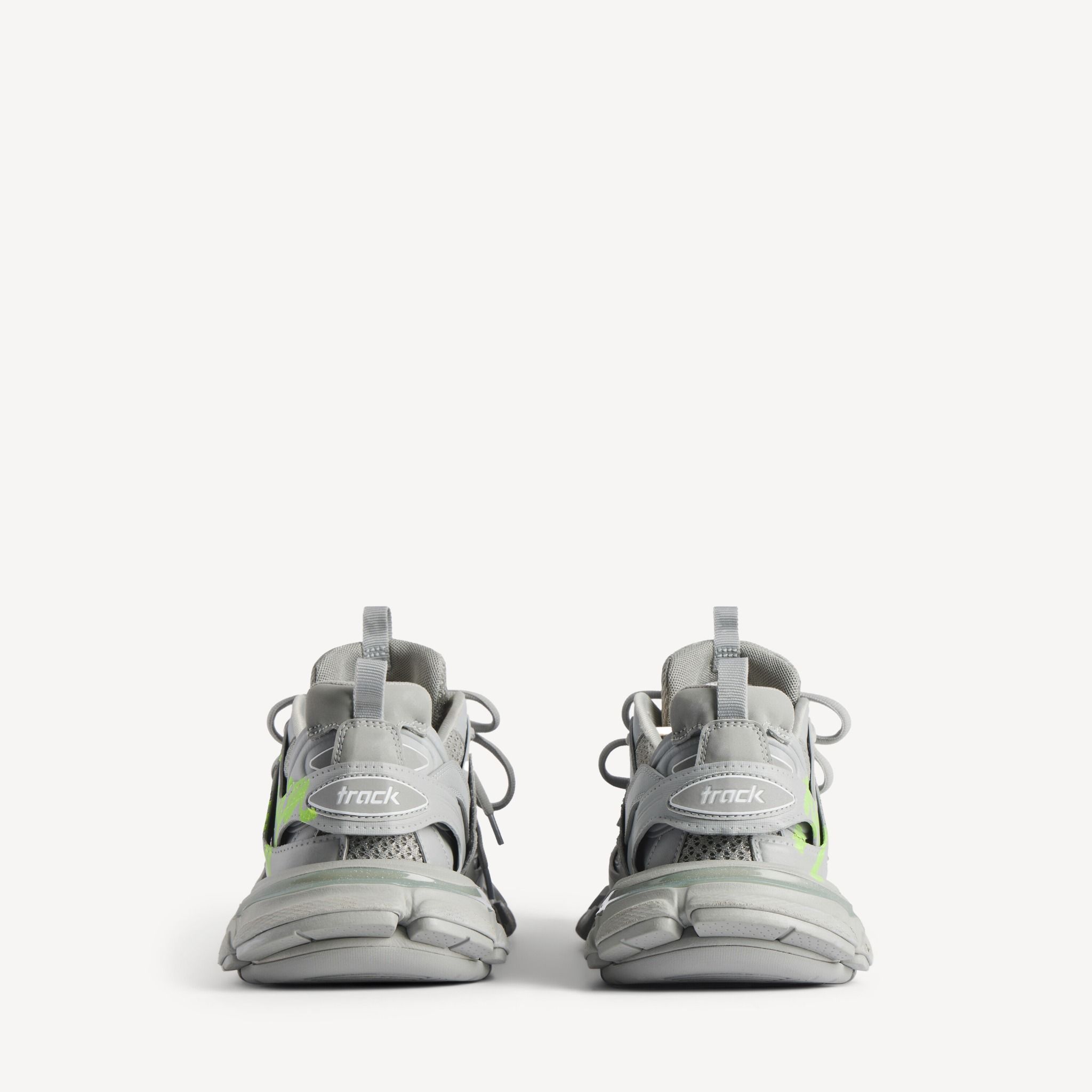  Giày Nam Balenciaga Track Signature Sneaker 'Grey' 