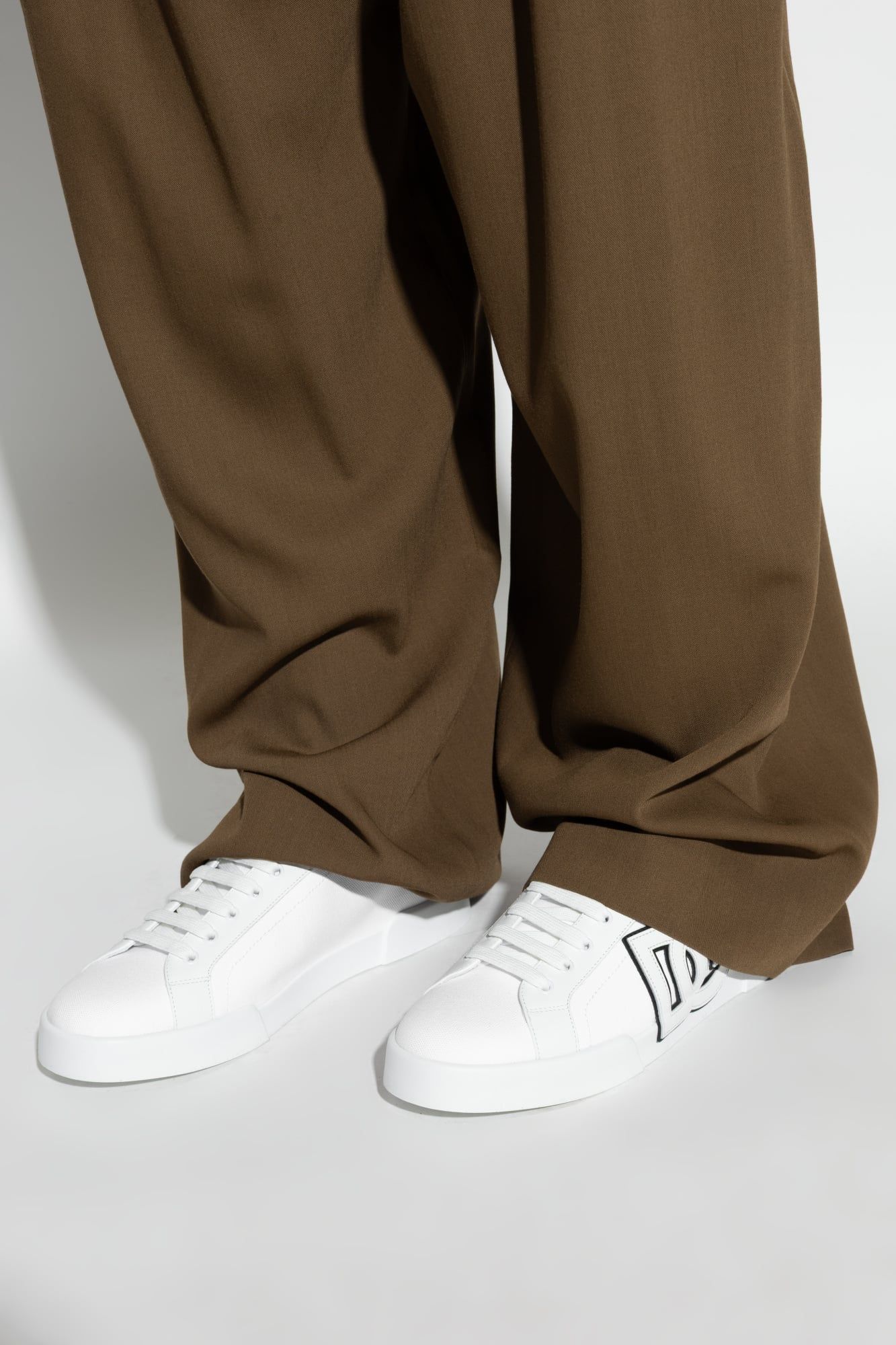  Giày Nam Dolce & Gabbana Portofino Sports 'White' 