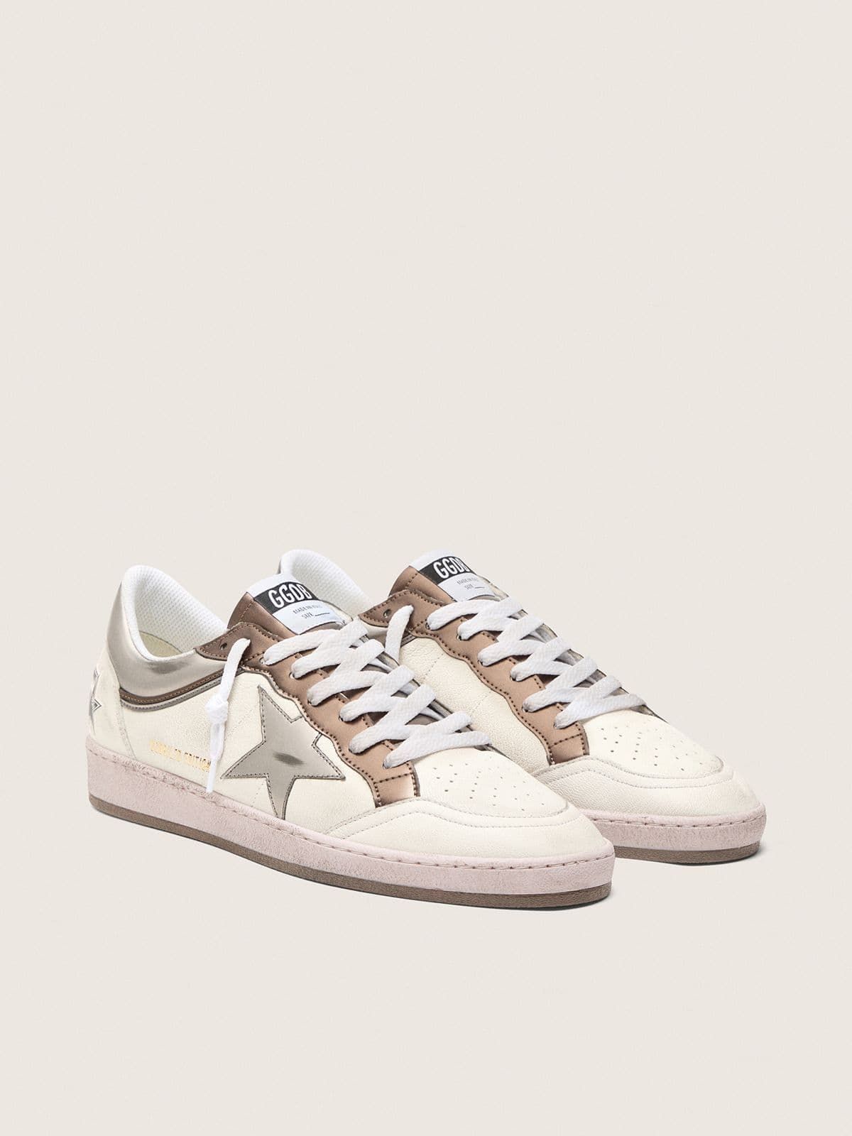  Giày Nam Golden Goose Ball Star LTD 'White' 