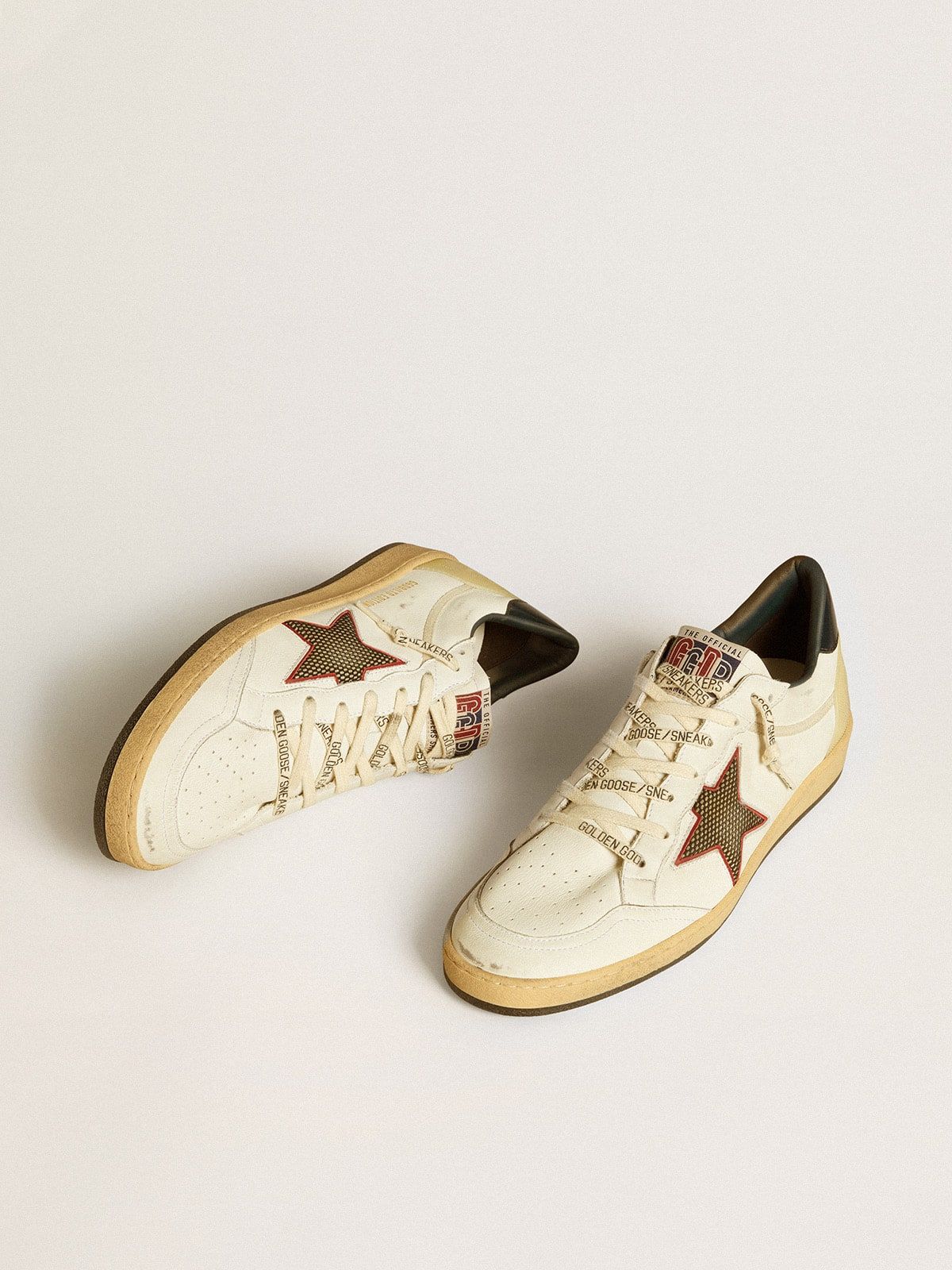  Giày Nam Golden Goose Ball Star LTD 'White' 