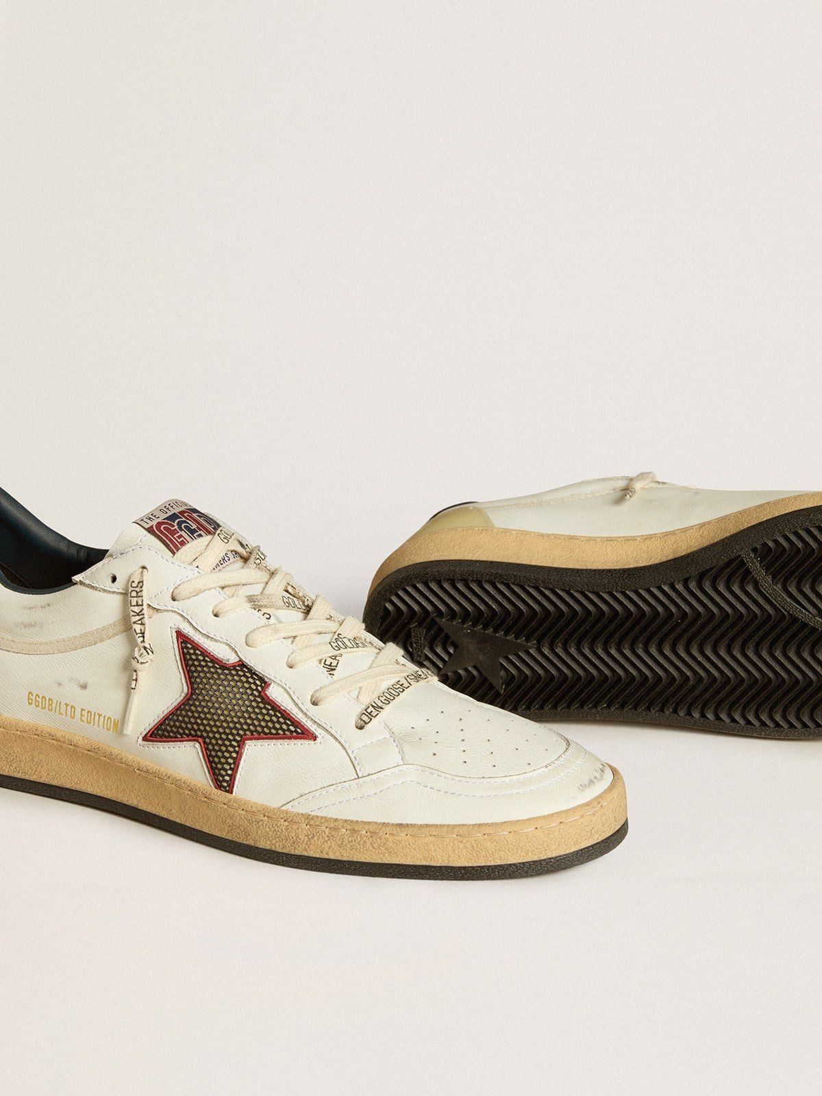  Giày Nam Golden Goose Ball Star LTD 'White' 