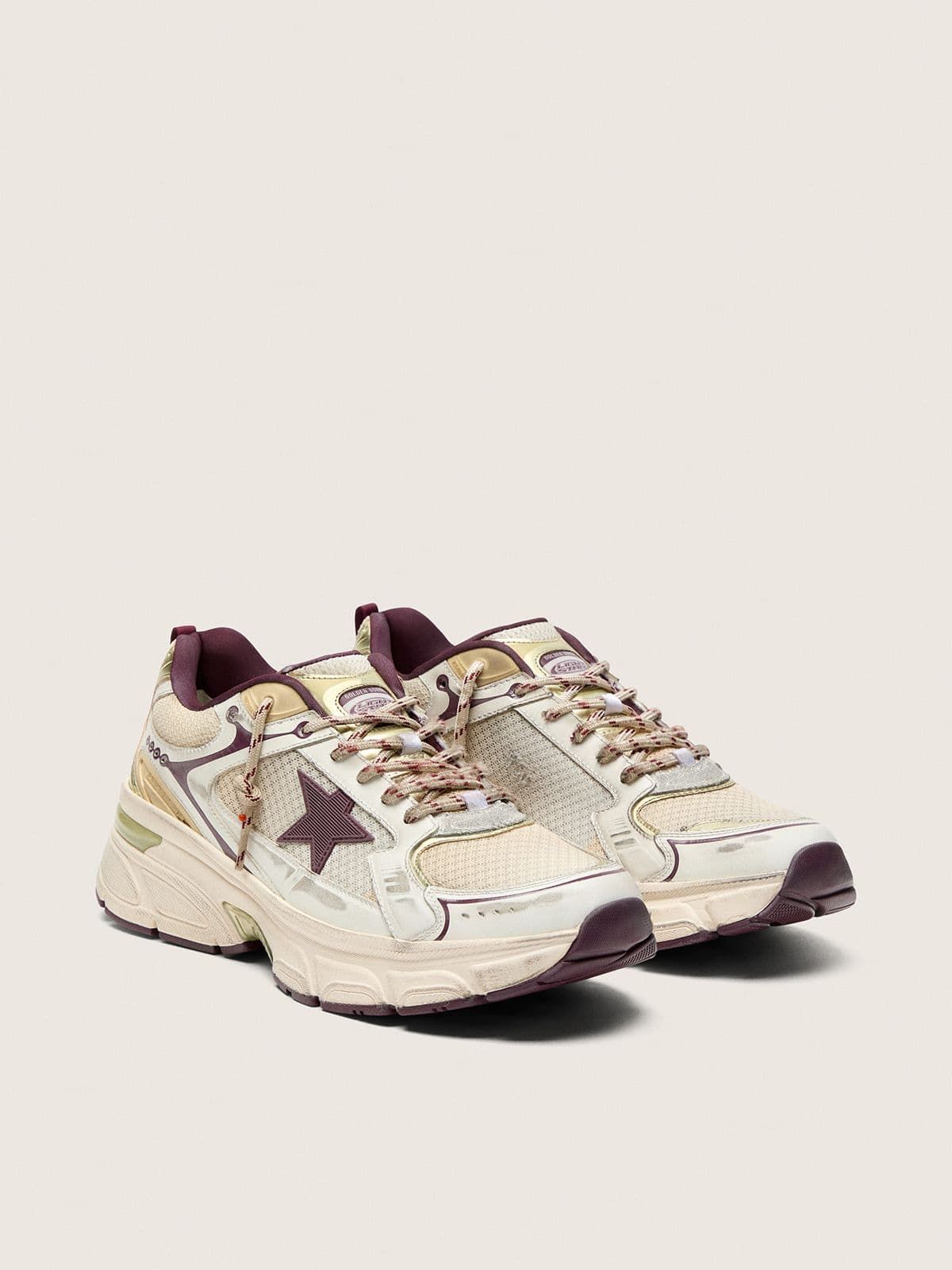  Giày Nam Golden Goose Lightstar CNY 'White' 