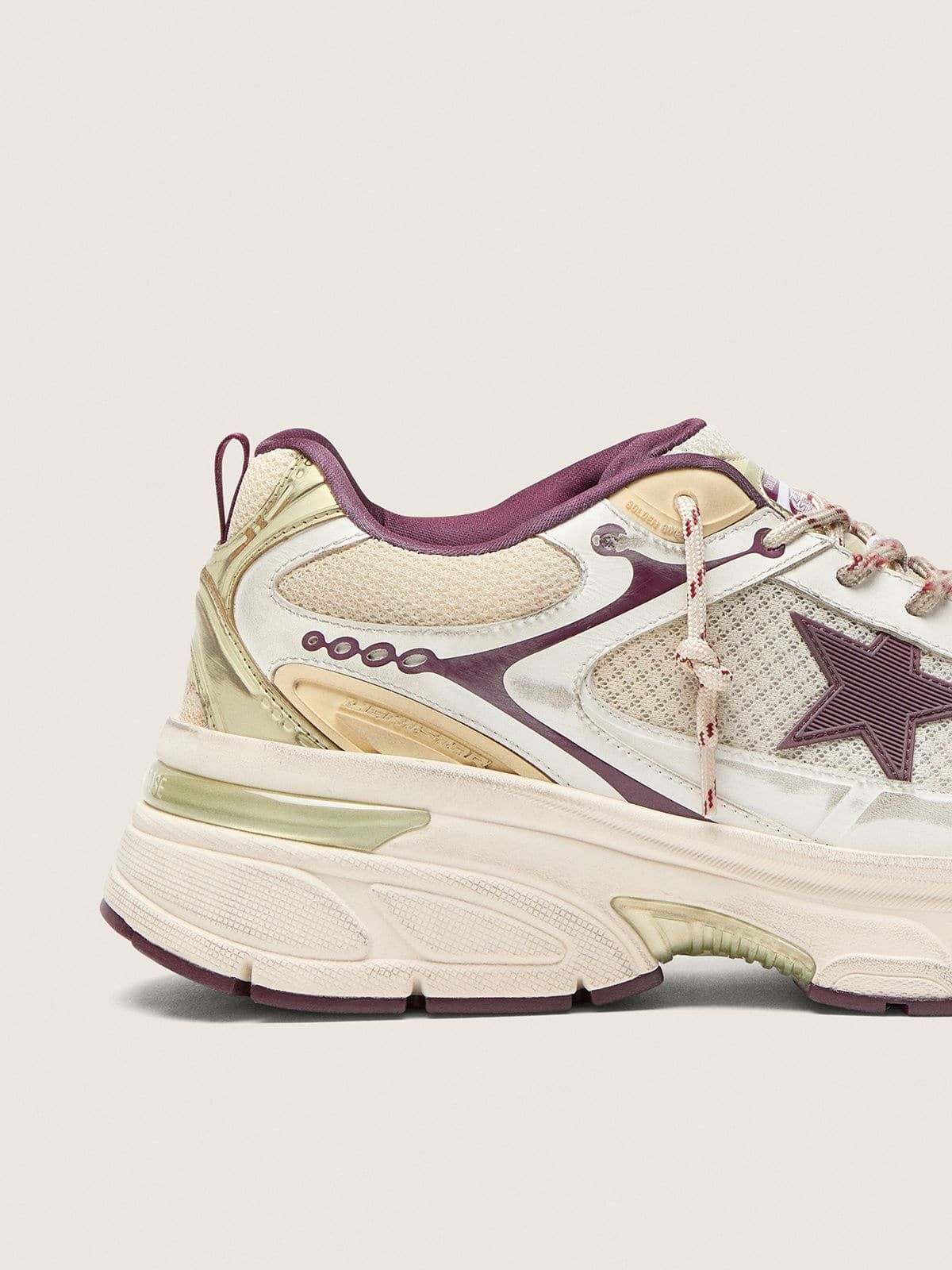  Giày Nam Golden Goose Lightstar CNY 'White' 