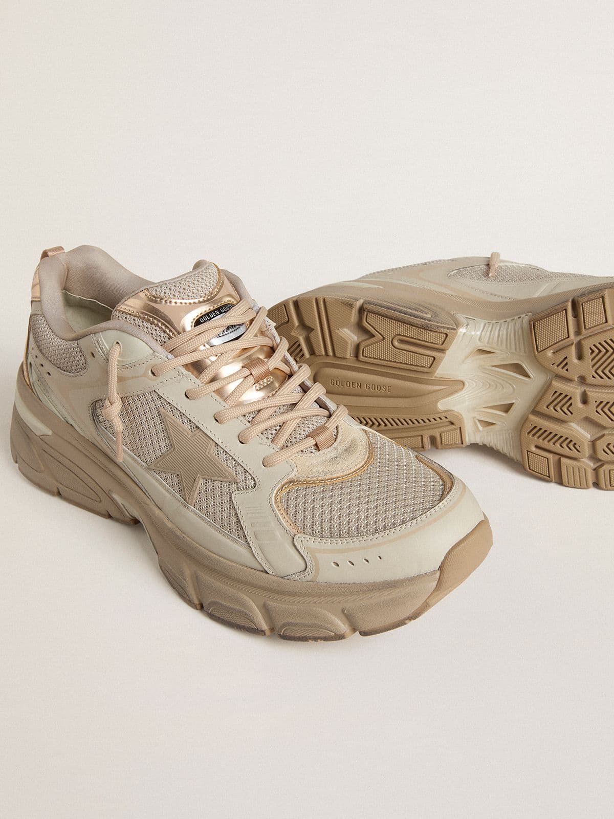  Giày Nam Golden Goose Lightstar 'Dove-gray' 