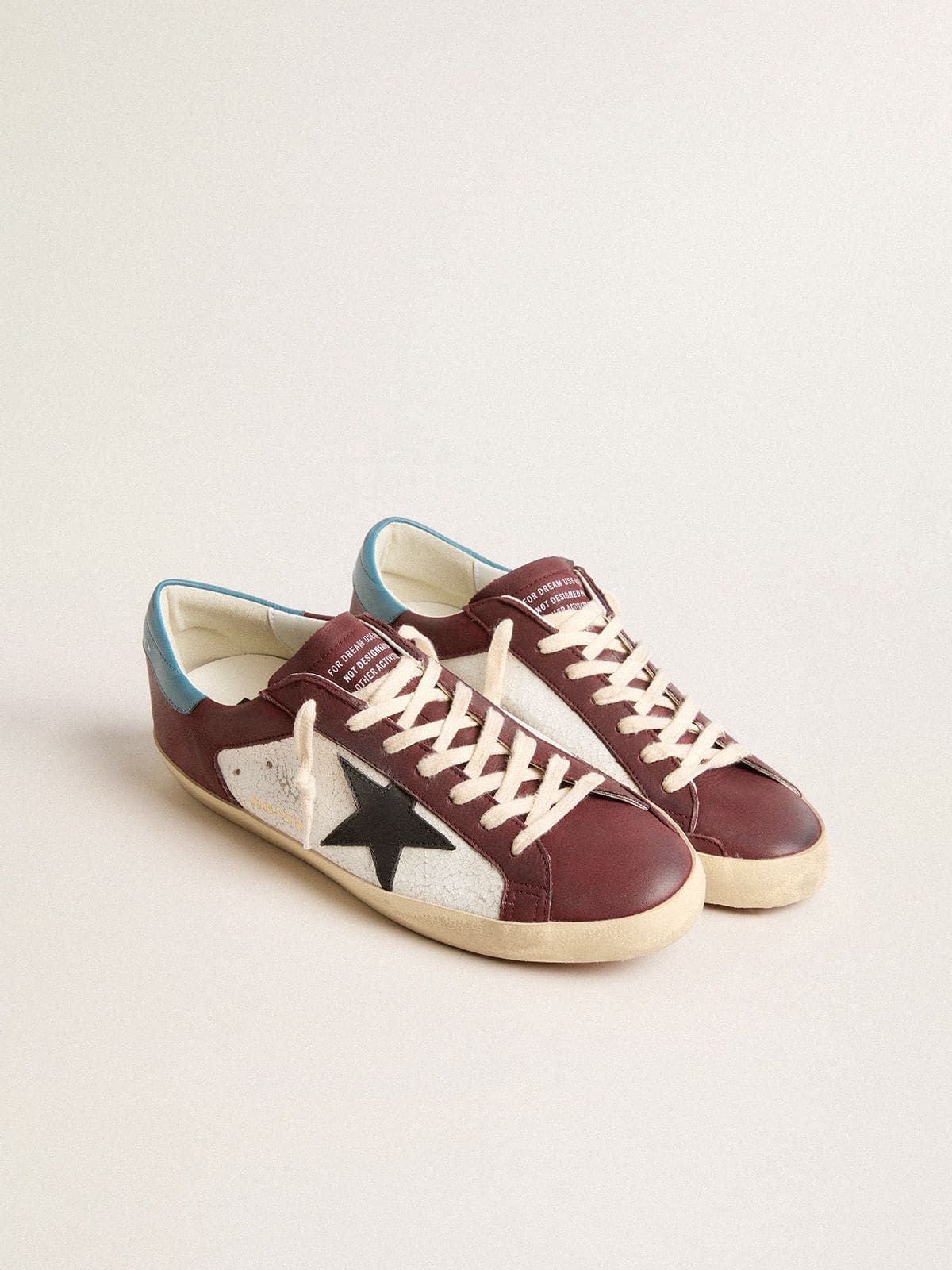  Giày Nam Golden Goose Super-Star 'Burgundy' 