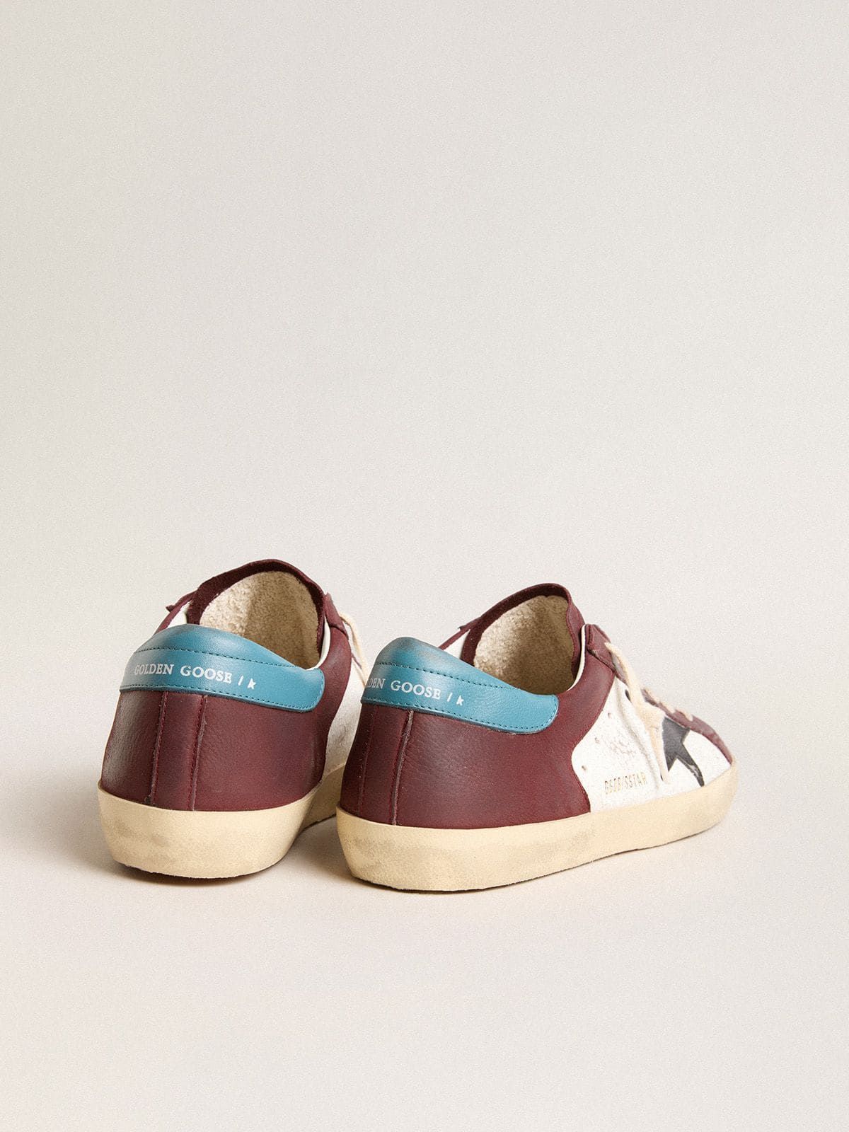  Giày Nam Golden Goose Super-Star 'Burgundy' 