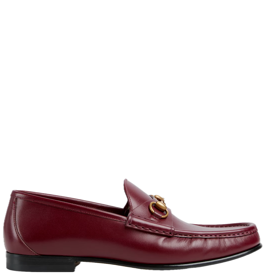  Giày Nam Gucci Horsebit 1953 Loafer 'Rosso Ancora' 