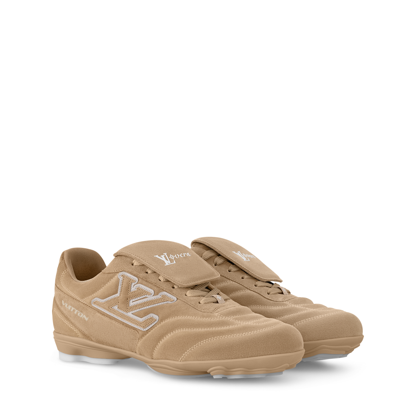  Giày Nam Louis Vuitton LV Footprint Soccer Trainers 'Biege' 