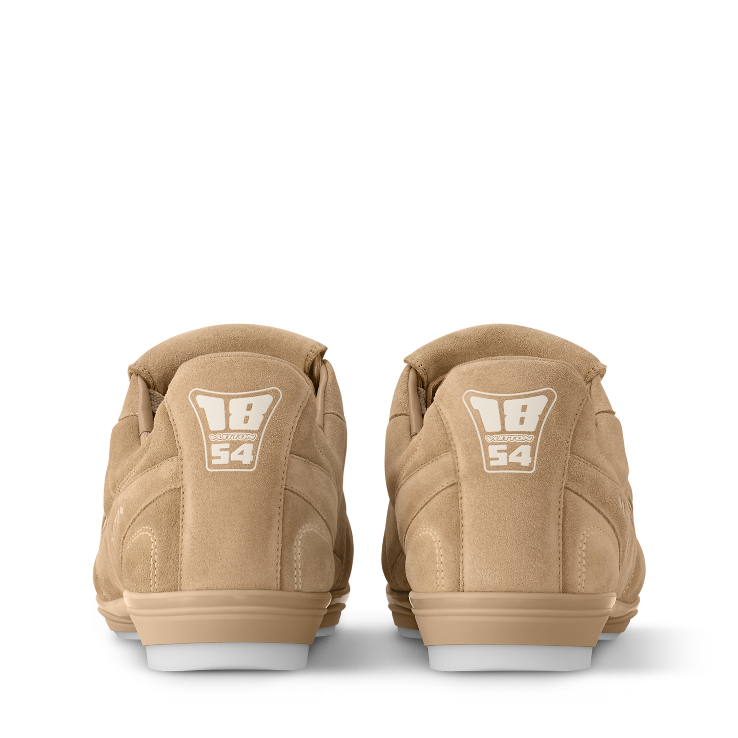  Giày Nam Louis Vuitton LV Footprint Soccer Trainers 'Biege' 