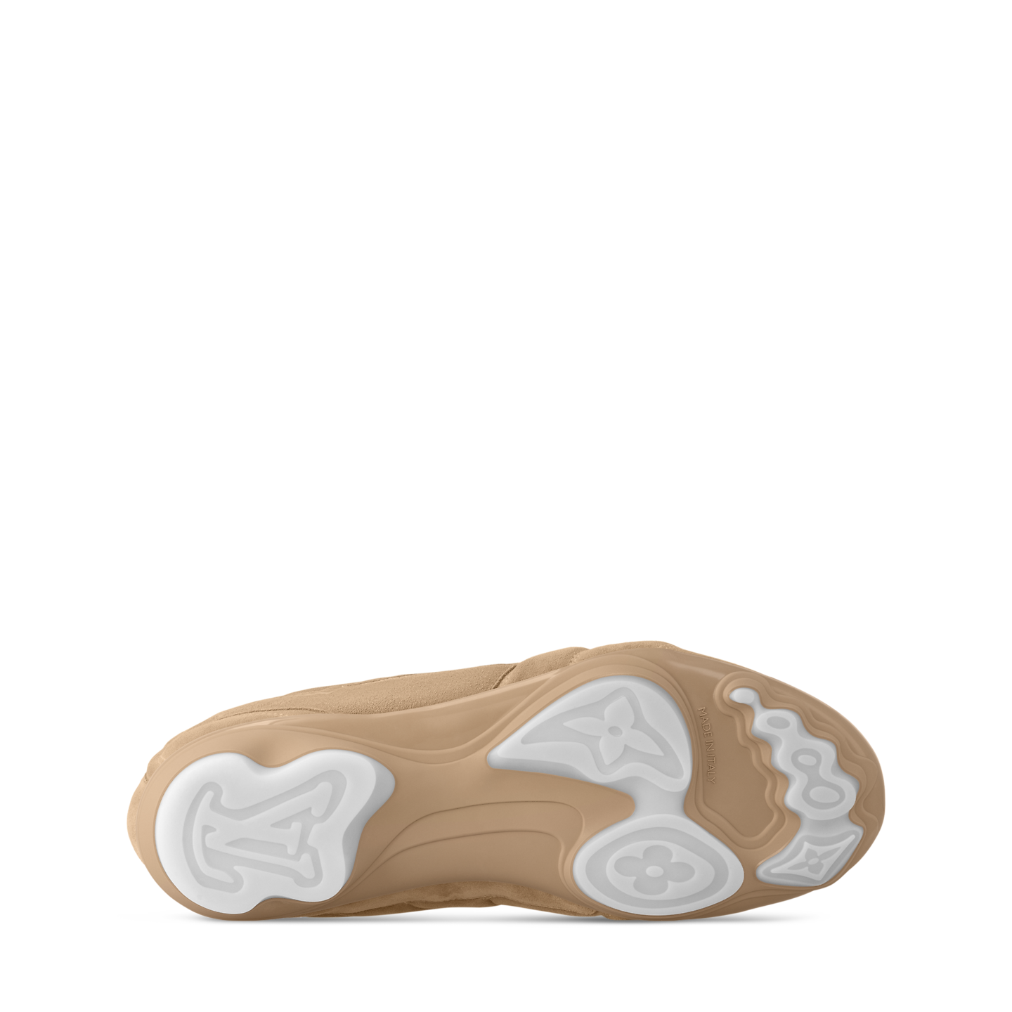  Giày Nam Louis Vuitton LV Footprint Soccer Trainers 'Biege' 