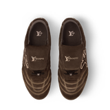  Giày Nam Louis Vuitton LV Footprint Soccer Trainers 'Brown' 