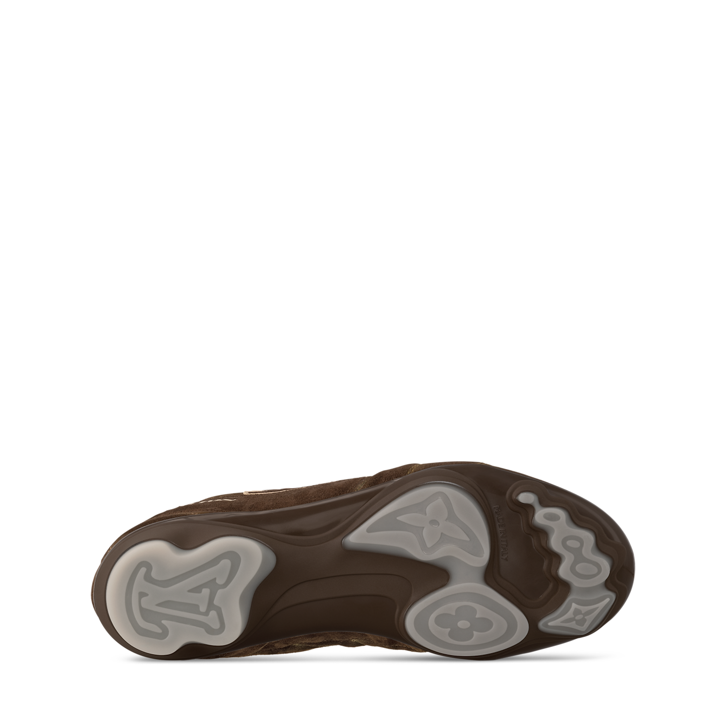  Giày Nam Louis Vuitton LV Footprint Soccer Trainers 'Brown' 