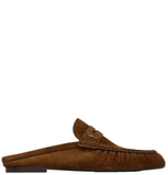  Giày Nữ Saint Laurent Le Loafer Mules 'Dark Havana' 