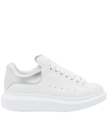  Giày Nữ Alexander McQueen Oversized Sneaker 'Silver' 