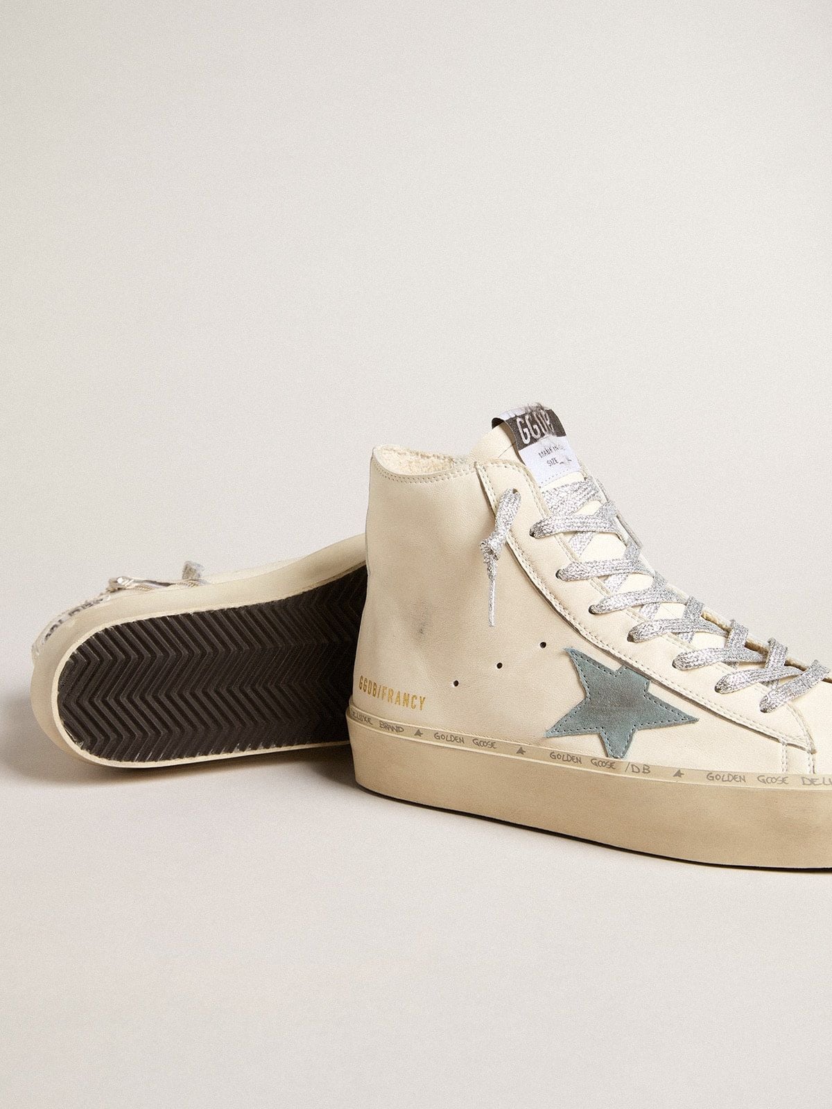 Giày Nữ Golden Goose Francy Penstar 'White' 