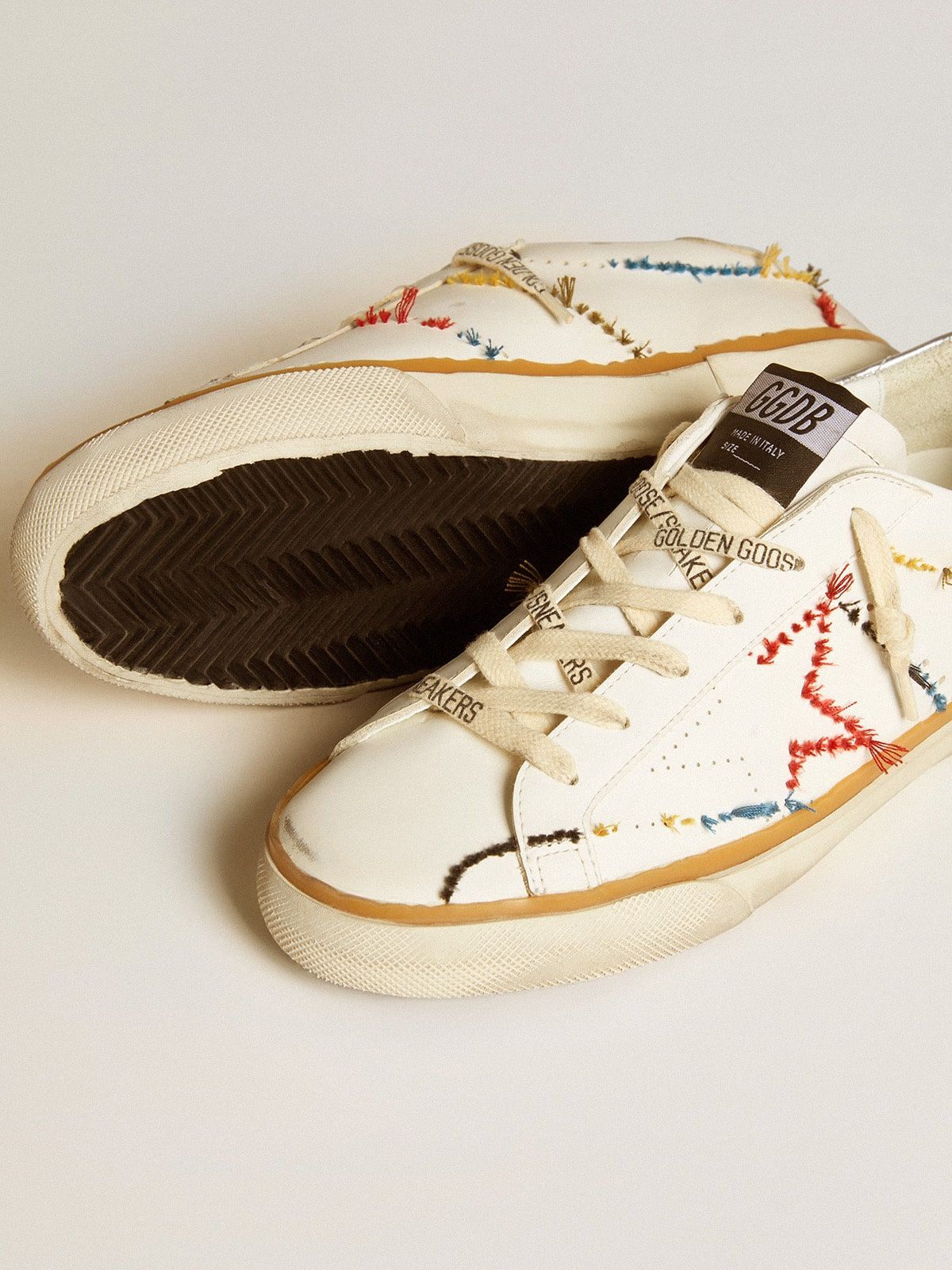  Giày Nữ Golden Goose Super-Star LTD 'White' 
