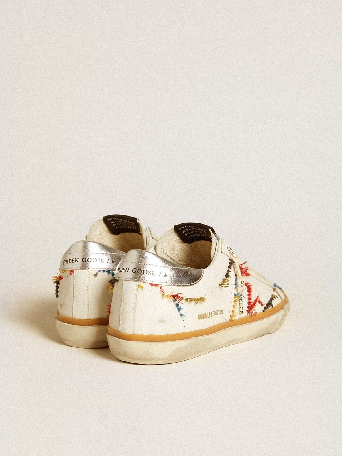  Giày Nữ Golden Goose Super-Star LTD 'White' 