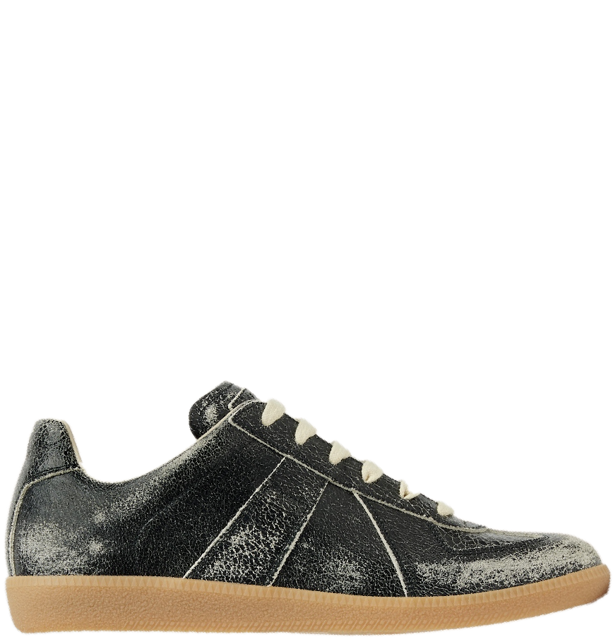  Giày Nữ Maison Margiela Replica Sneakers 'Black' 