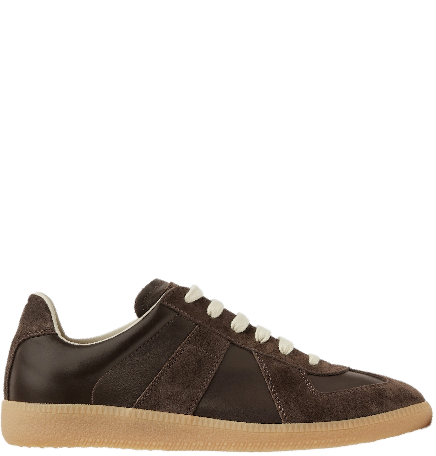  Giày Nữ Maison Margiela Replica Sneakers 'Brown' 