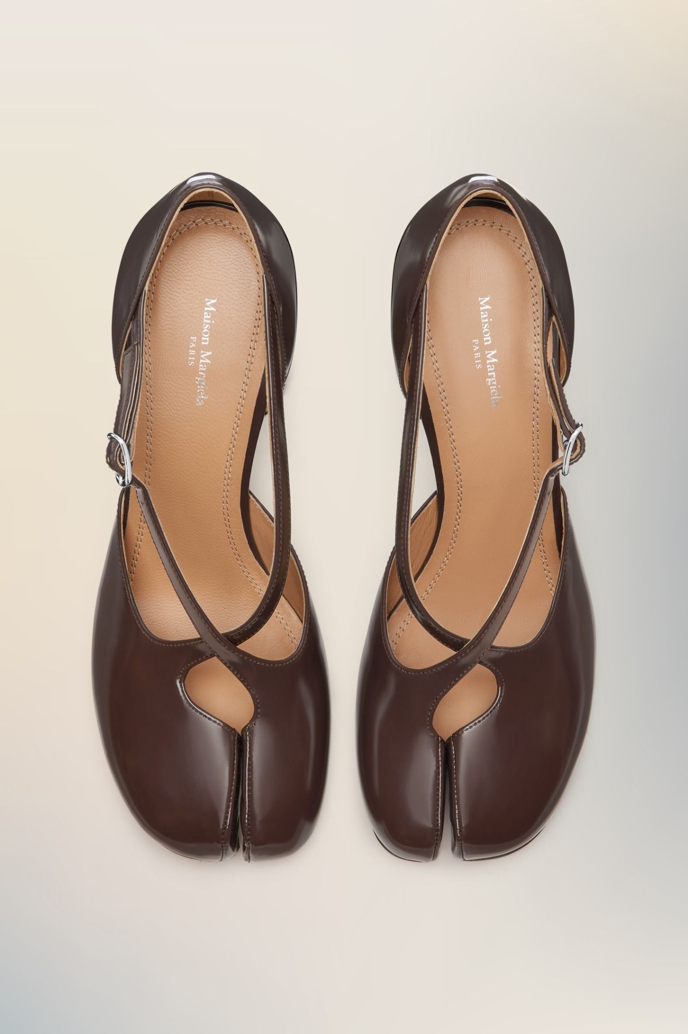  Giày Nữ Maison Margiela Tabi Décolleté 'Brown' 
