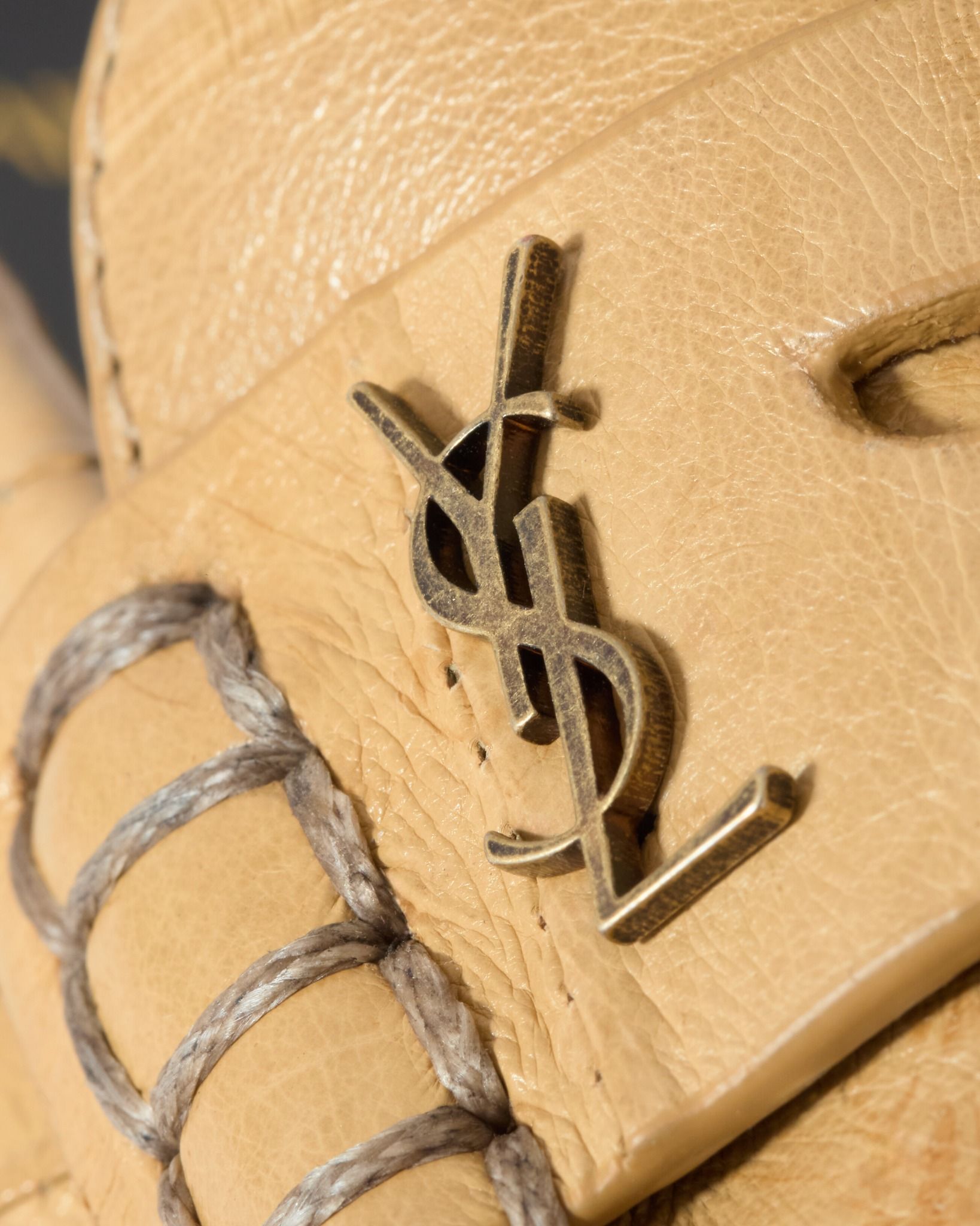  Giày Nữ Saint Laurent Le Loafer Mules 'Soft Beige' 