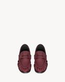  Giày Nữ Saint Laurent Le Loafer Supple 'Dark Ruby' 