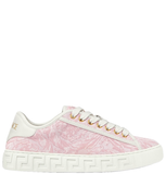  Giày Nữ Versace Greca Jacquard Trainers 'Pink' 