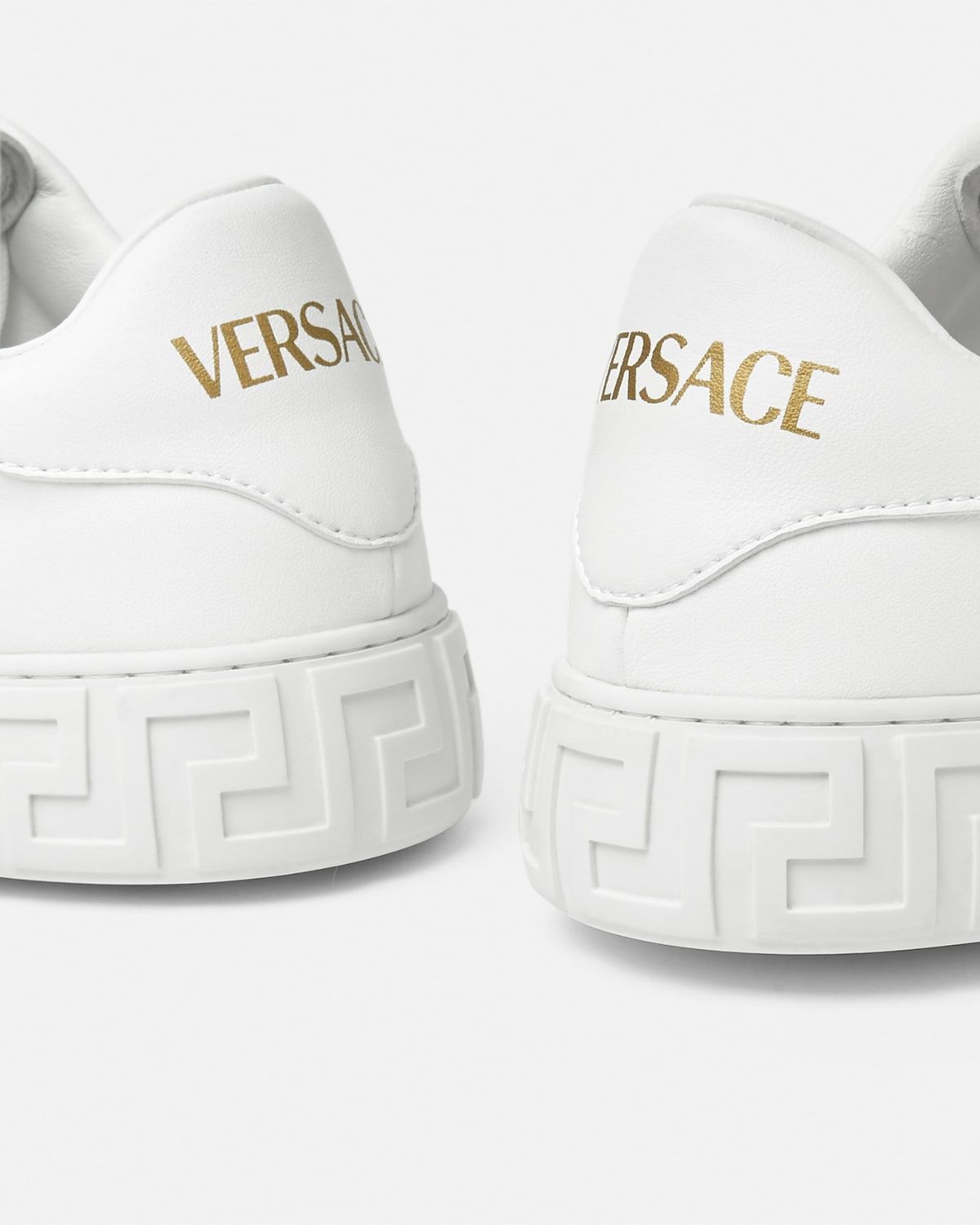  Giày Nữ Versace Greca Nylon Trainers 'White' 