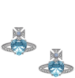  Khuyên Tai Nữ Vivienne Westwood Ariella 'Aquamarine' 
